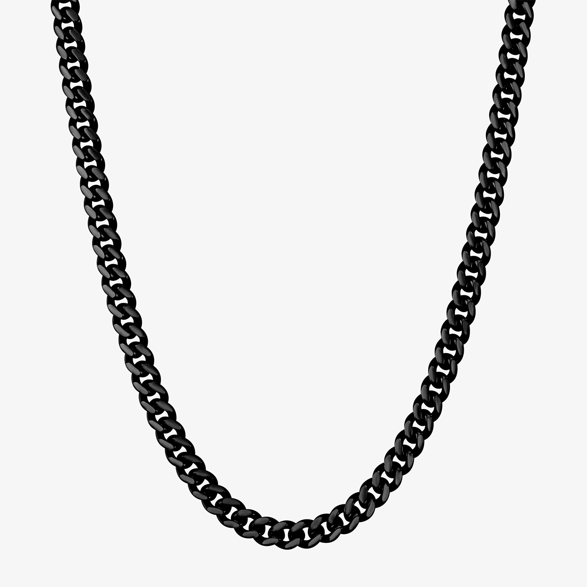 Cuban Link Chain, 5mm（HOT）
